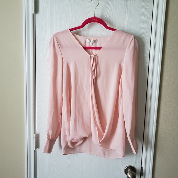 WAYF Long Sleeve Chiffon Blouse - Picture 5 of 7